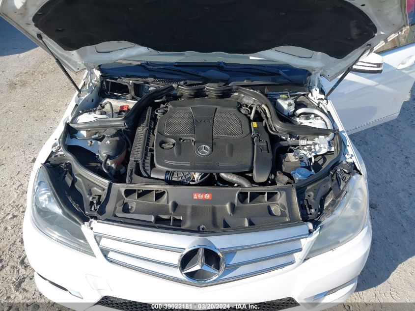 WDDGF8AB3DR272075 | 2013 MERCEDES-BENZ C 300