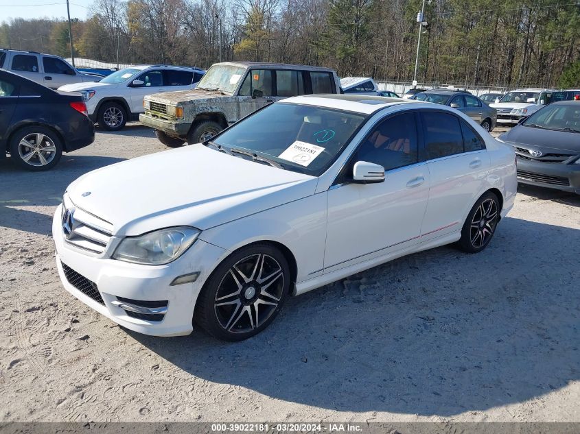 WDDGF8AB3DR272075 | 2013 MERCEDES-BENZ C 300