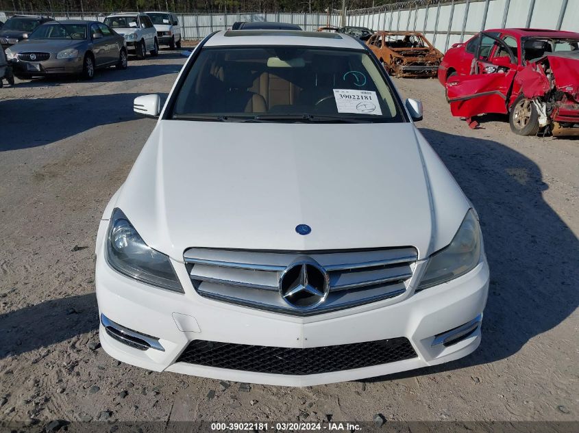 WDDGF8AB3DR272075 | 2013 MERCEDES-BENZ C 300