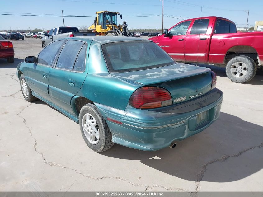 1996 Pontiac Grand Am Se VIN: 1G2NE52TXTM574005 Lot: 39022263