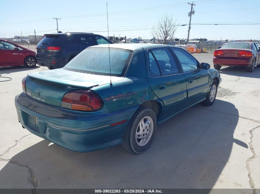 1996 Pontiac Grand Am Se VIN: 1G2NE52TXTM574005 Lot: 39022263