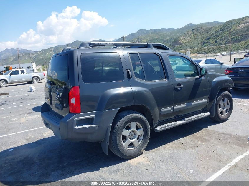 2005 Nissan Xterra S VIN: 5N1AN08U05C650414 Lot: 39022278