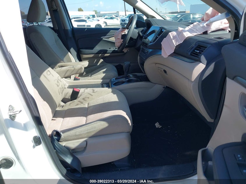 VIN 5FNYF6H32KB084555 2019 HONDA PILOT EX