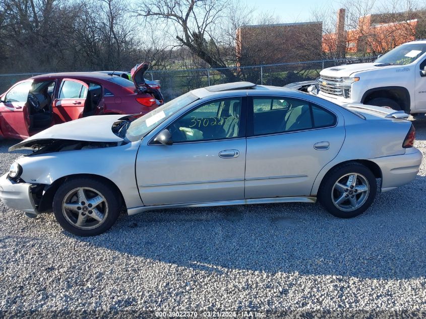 2004 Pontiac Grand Am Se1 VIN: 1G2NF52E04C217938 Lot: 39022370