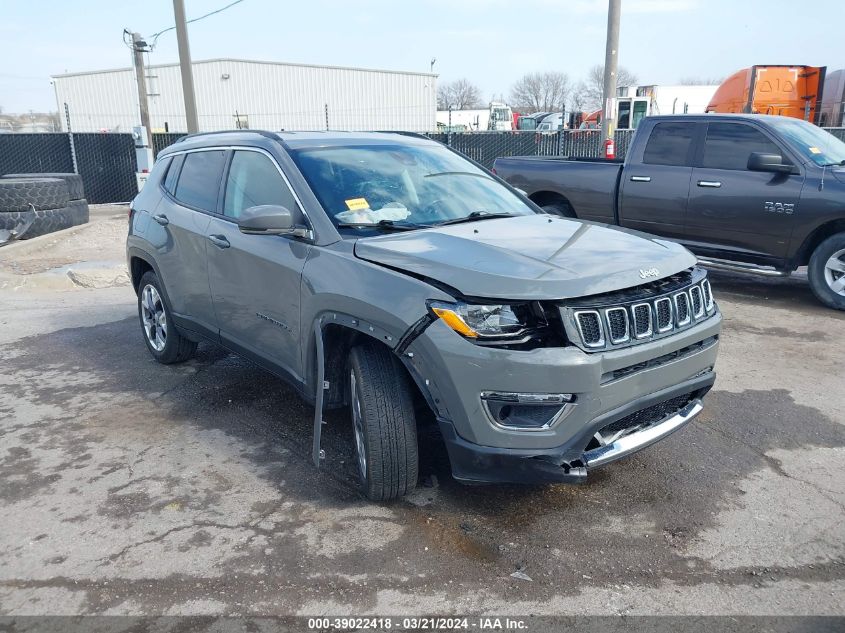 2021 JEEP COMPASS LIMITED 4X4 - 3C4NJDCB8MT511391