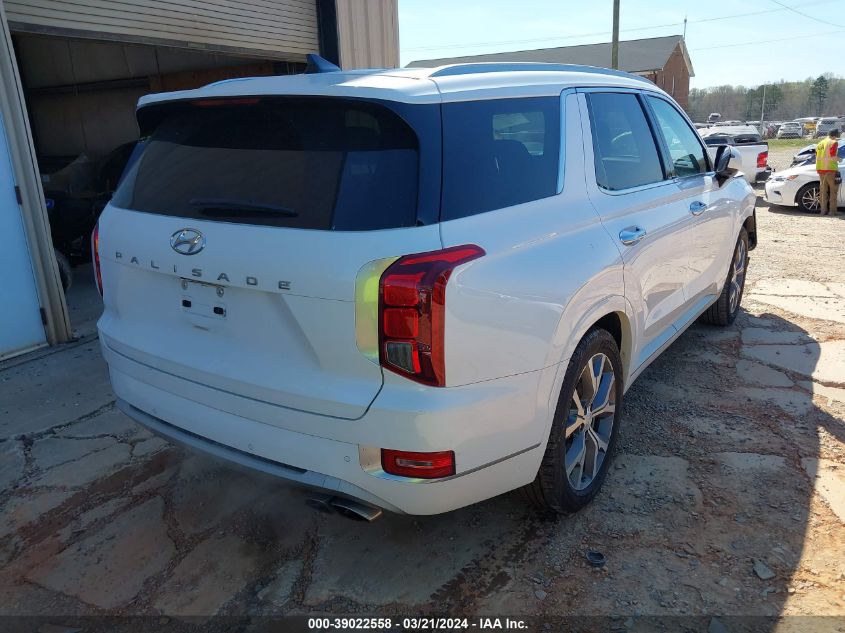 2021 Hyundai Palisade Limited VIN: KM8R54HE5MU217876 Lot: 39022558