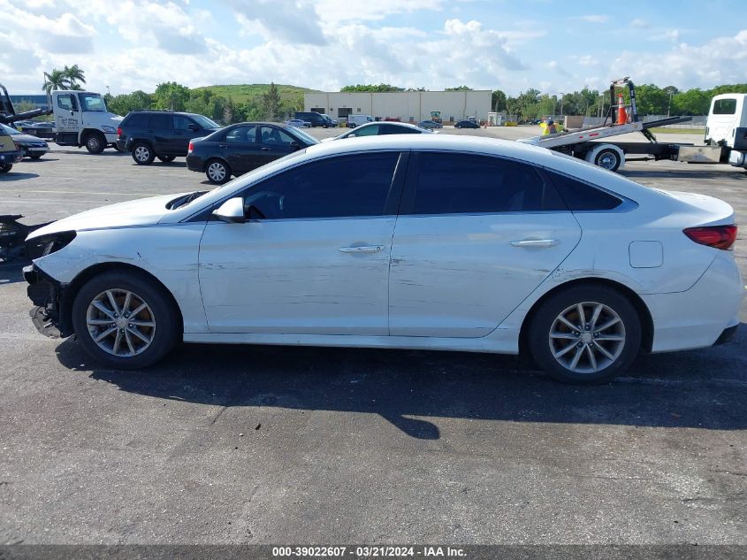 2019 Hyundai Sonata Se VIN: 5NPE24AF4KH820260 Lot: 39022607