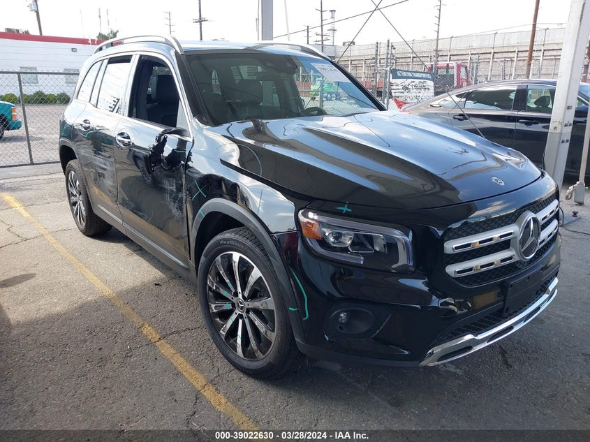 2022 Mercedes-Benz Glb 250 VIN: W1N4M4GB2NW255539 Lot: 39022630