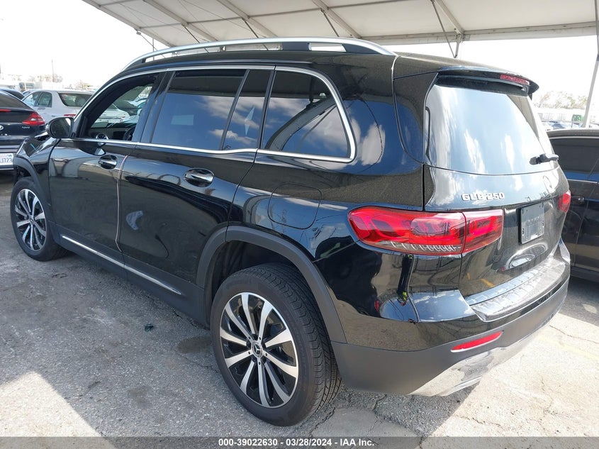 2022 Mercedes-Benz Glb 250 VIN: W1N4M4GB2NW255539 Lot: 39022630