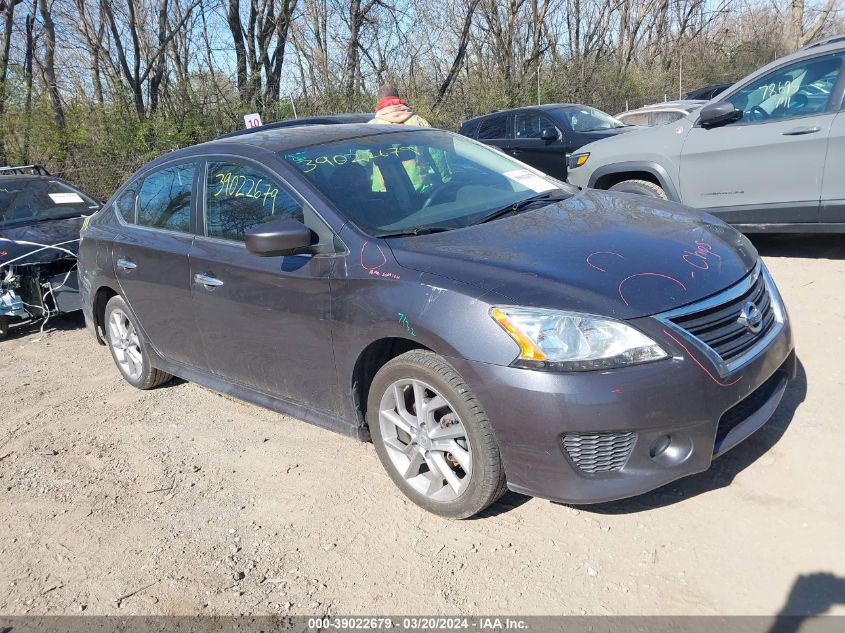 2014 Nissan Sentra Sr VIN: 3N1AB7AP3EY299423 Lot: 39022679