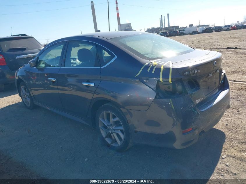 2014 Nissan Sentra Sr VIN: 3N1AB7AP3EY299423 Lot: 39022679