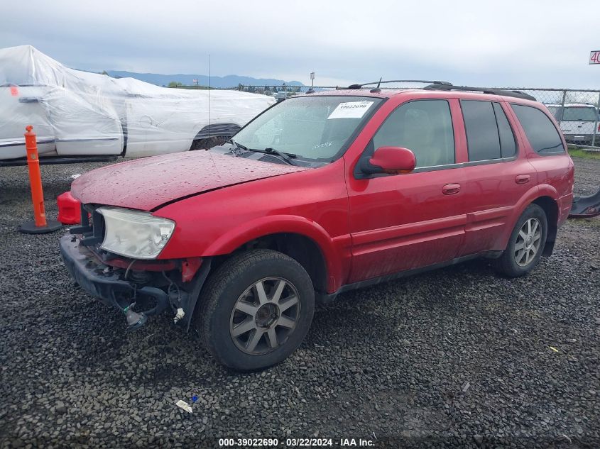 2004 Buick Rainier Cxl Plus VIN: 5GAET13P742207200 Lot: 39022690