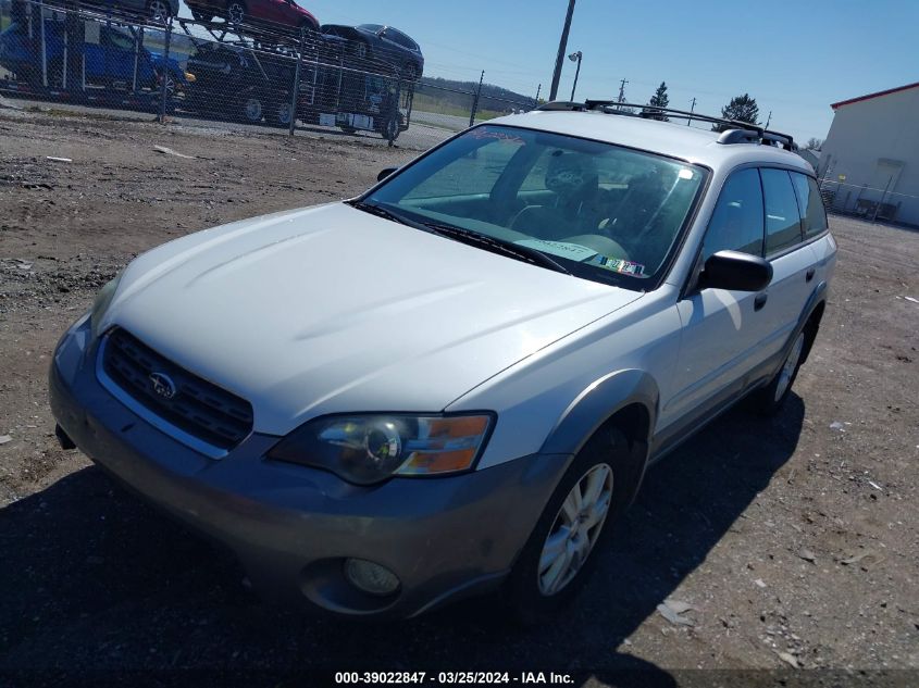 2005 Subaru Outback 2.5I VIN: 4S4BP61C557325396 Lot: 39022847