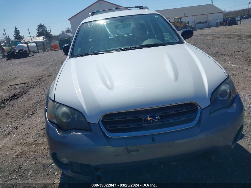 2005 Subaru Outback 2.5I VIN: 4S4BP61C557325396 Lot: 39022847