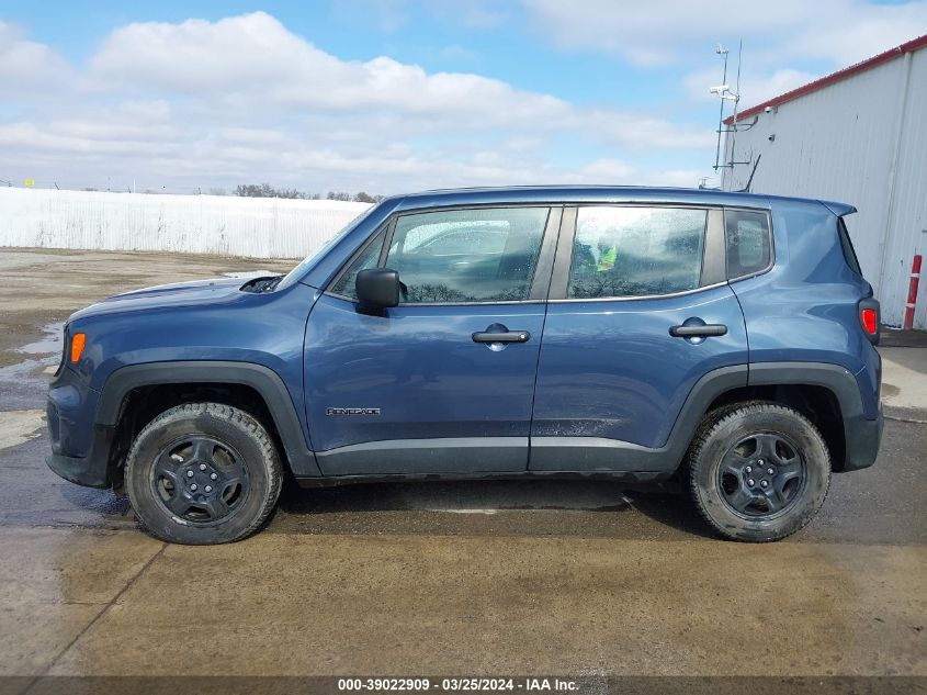 2020 Jeep Renegade Sport 4X4 VIN: ZACNJBAB7LPL17056 Lot: 39022909