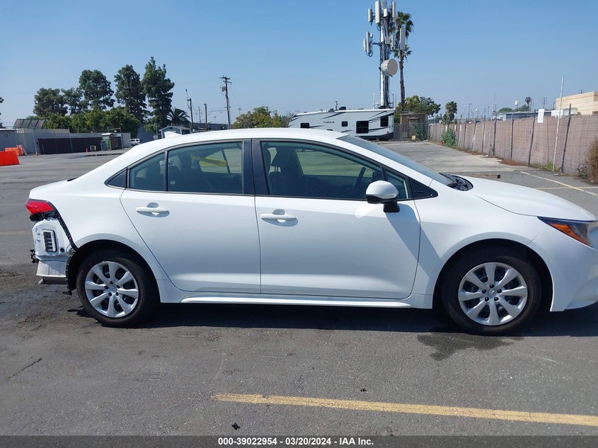 VIN JTDB4MEE5P3006667 2023 TOYOTA COROLLA LE