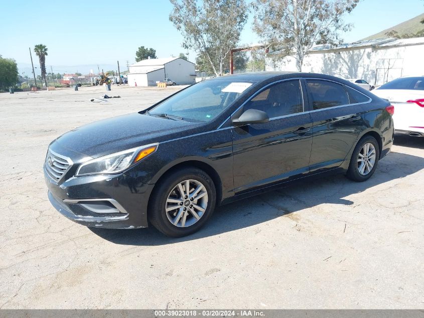 2016 HYUNDAI SONATA SE - 5NPE24AF0GH383560