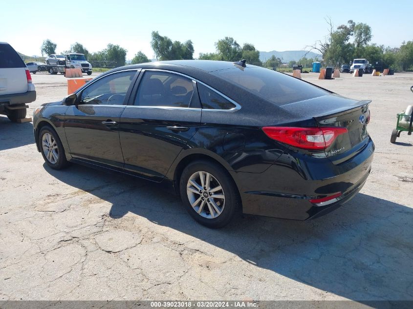 2016 HYUNDAI SONATA SE - 5NPE24AF0GH383560