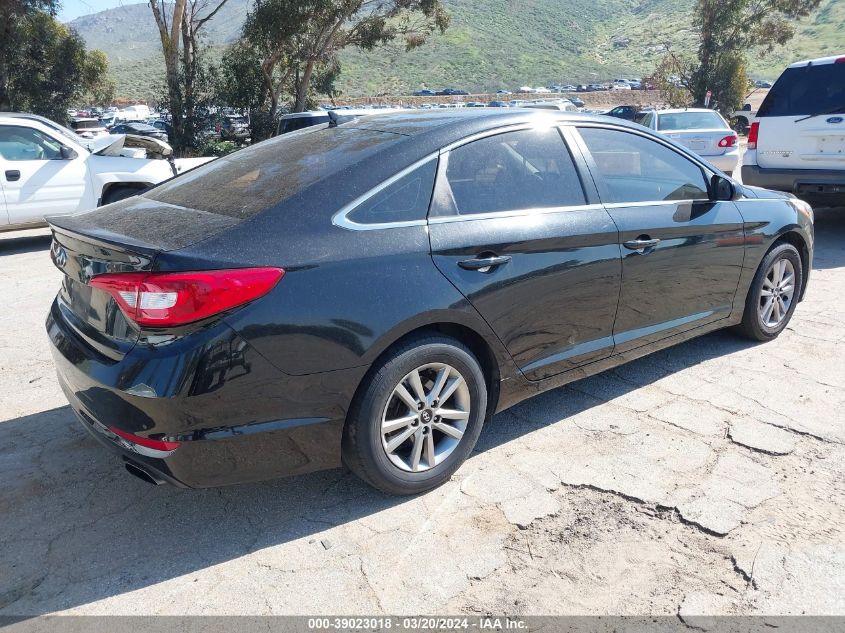 2016 HYUNDAI SONATA SE - 5NPE24AF0GH383560