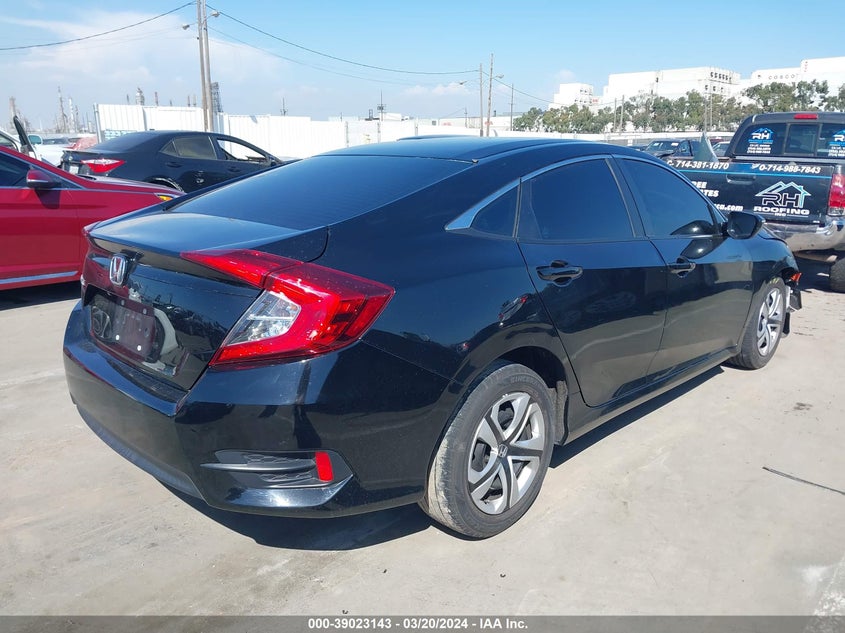VIN 2HGFC2F59JH574630 2018 HONDA CIVIC LX