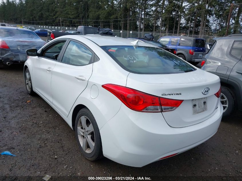 2011 Hyundai Elantra Limited VIN: 5NPDH4AE0BH044582 Lot: 39023256