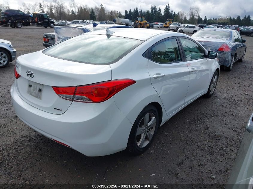 2011 Hyundai Elantra Limited VIN: 5NPDH4AE0BH044582 Lot: 39023256