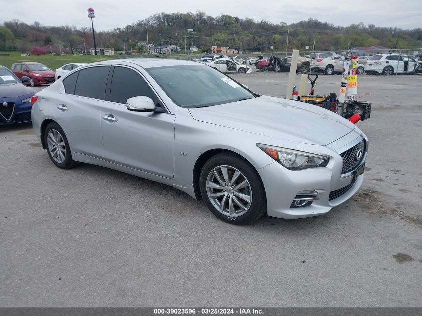 2016 Infiniti Q50 3.0T Premium VIN: JN1EV7AP4GM305521 Lot: 39023596