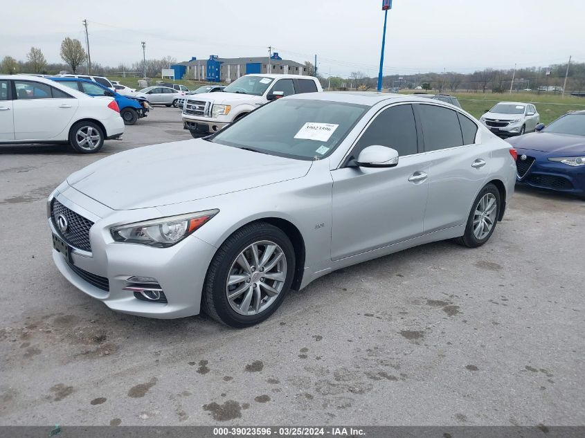 2016 Infiniti Q50 3.0T Premium VIN: JN1EV7AP4GM305521 Lot: 39023596