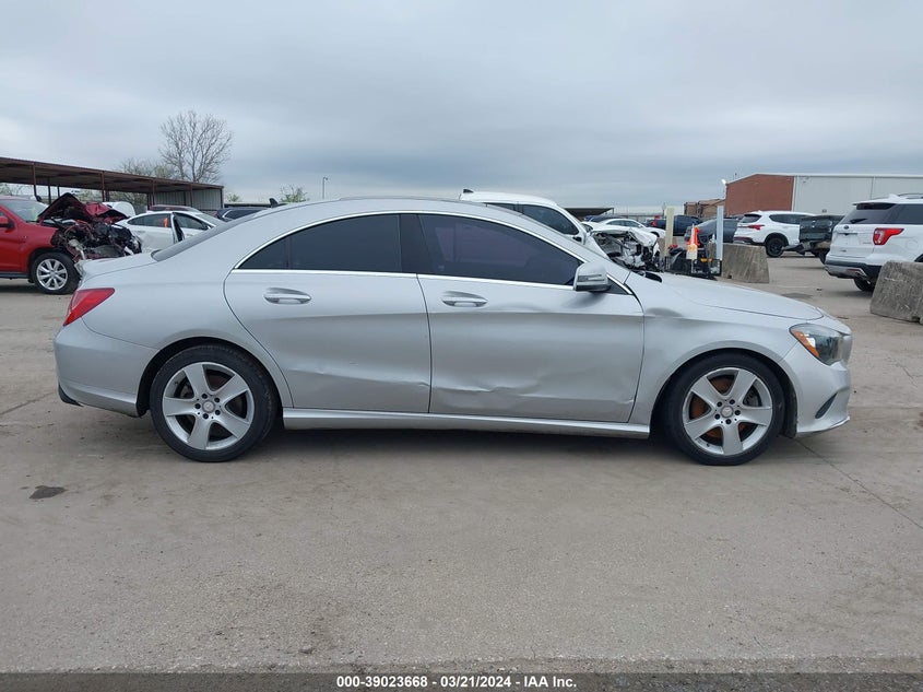 2018 MERCEDES-BENZ CLA 250 VIN: WDDSJ4GB0JN510329