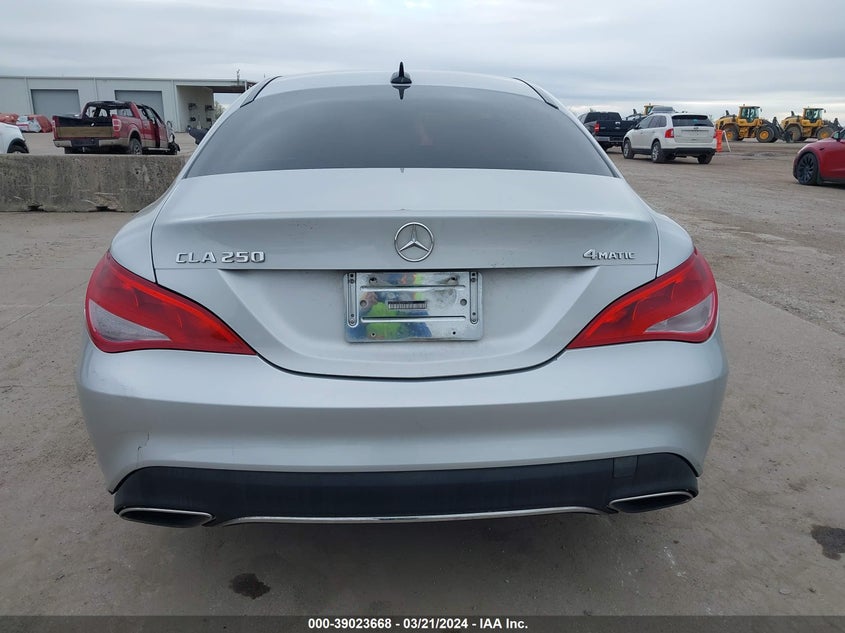 2018 MERCEDES-BENZ CLA 250 VIN: WDDSJ4GB0JN510329