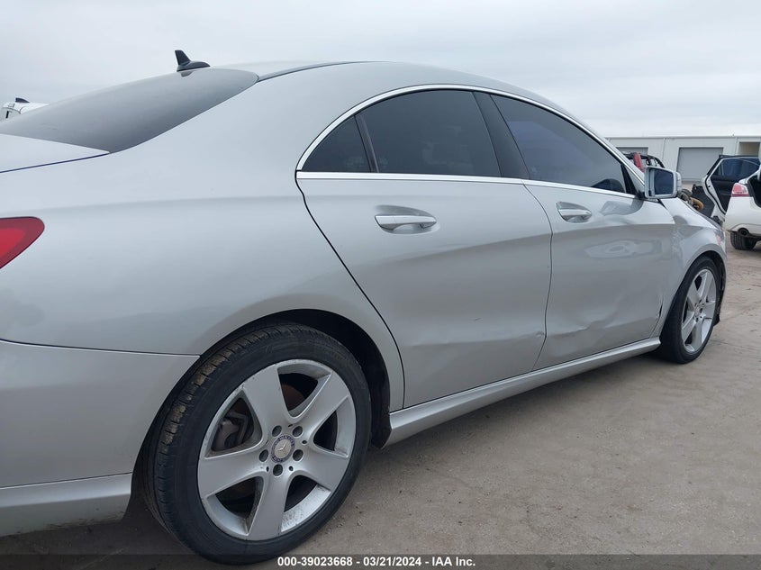 2018 MERCEDES-BENZ CLA 250 VIN: WDDSJ4GB0JN510329