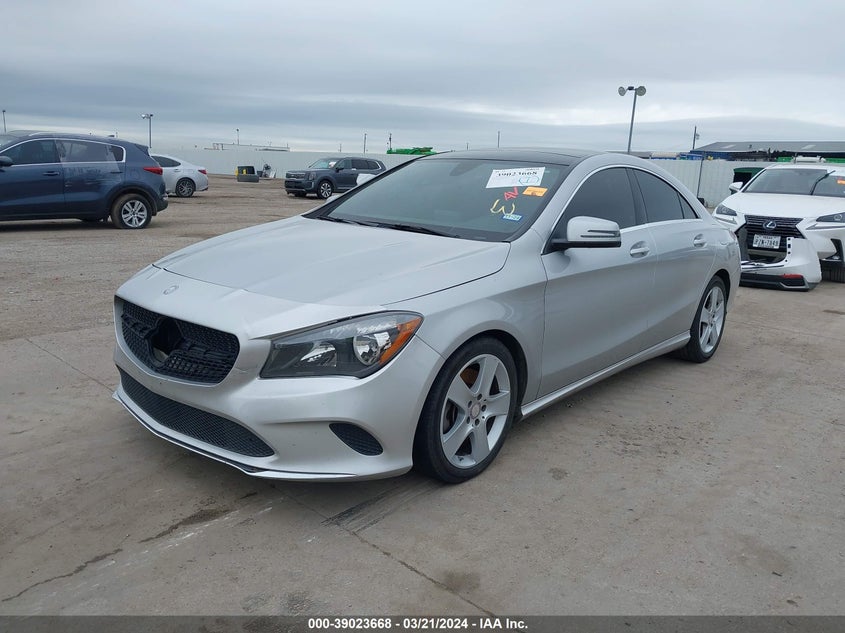 2018 MERCEDES-BENZ CLA 250 VIN: WDDSJ4GB0JN510329