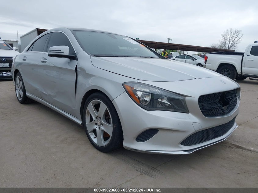 2018 MERCEDES-BENZ CLA 250 VIN: WDDSJ4GB0JN510329