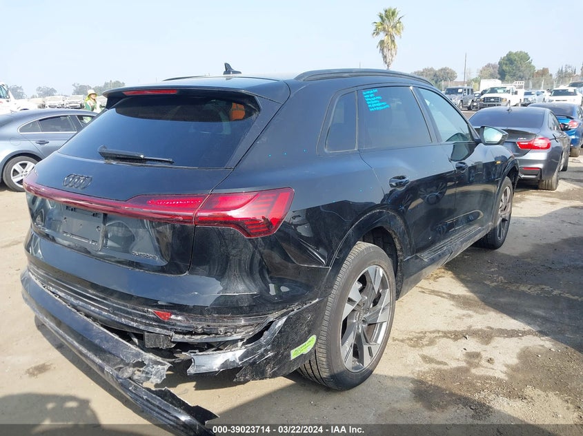 2022 Audi E-Tron Premium Quattro VIN: WA1AAAGEXNB026314 Lot: 39023714