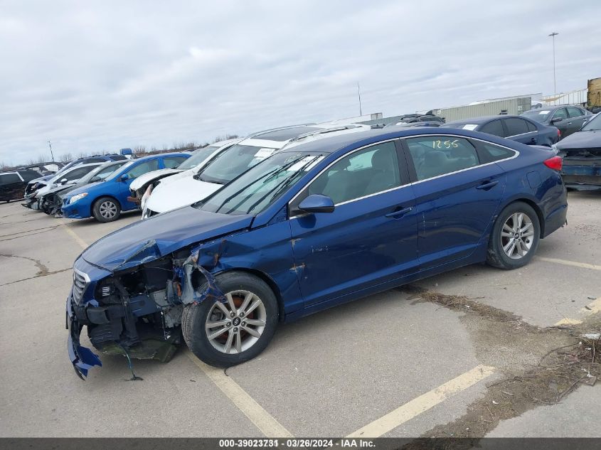 2017 Hyundai Sonata Se VIN: 5NPE24AF7HH540860 Lot: 39023731