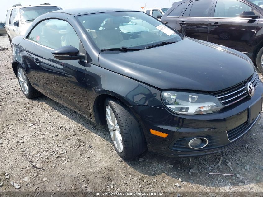 2013 VOLKSWAGEN EOS KOMFORT - WVWBW8AH6DV005576