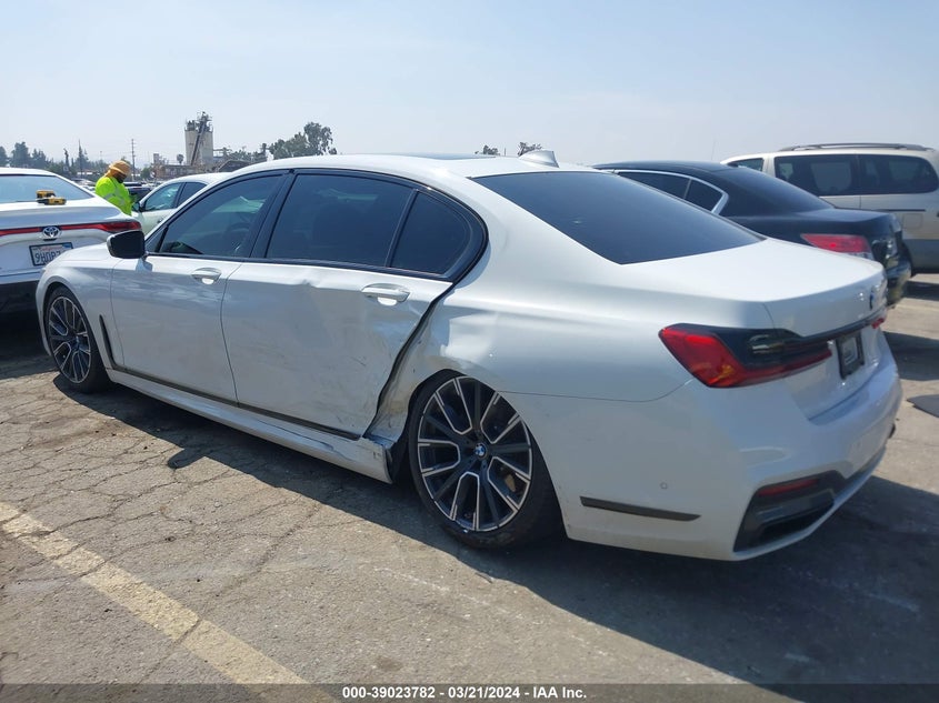 2020 BMW 740I VIN: WBA7T2C07LCD01204 Lot: 39023782