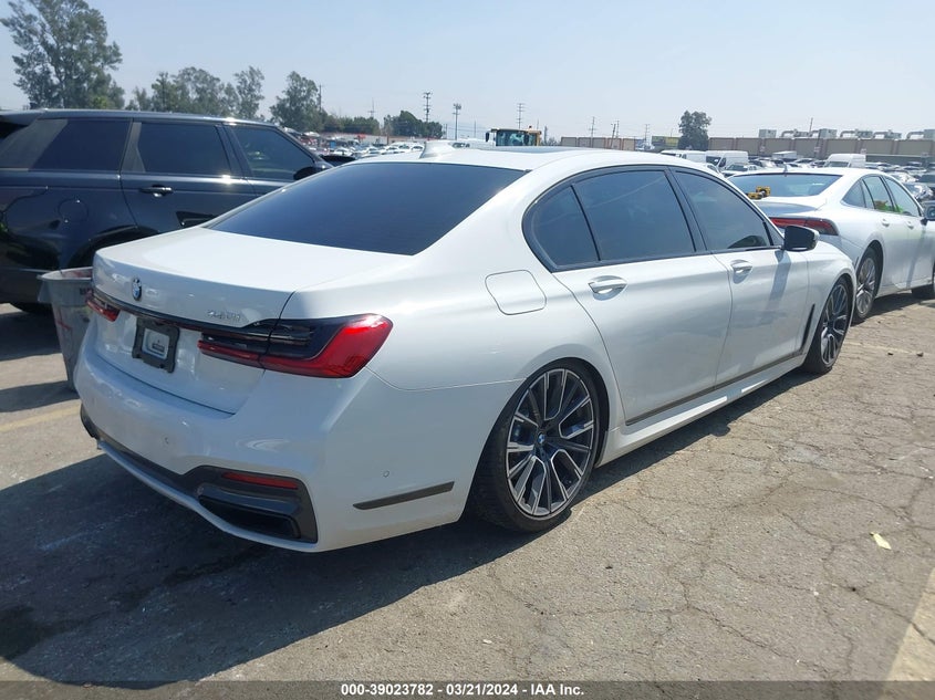 2020 BMW 740I VIN: WBA7T2C07LCD01204 Lot: 39023782