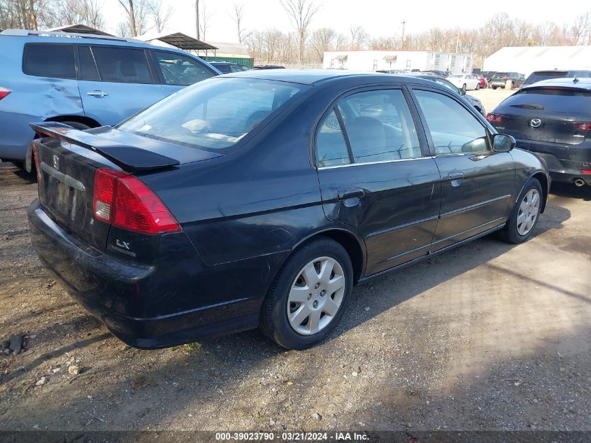 1HGES25731L054881 | 2001 HONDA CIVIC