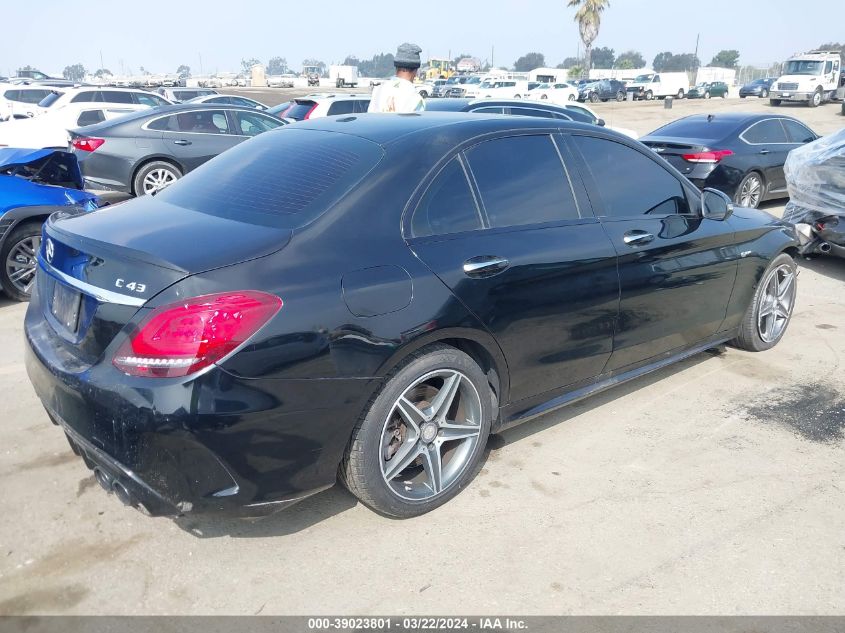 2020 Mercedes-Benz Amg C 43 4Matic VIN: W1KWF6EB4LR595981 Lot: 39023801