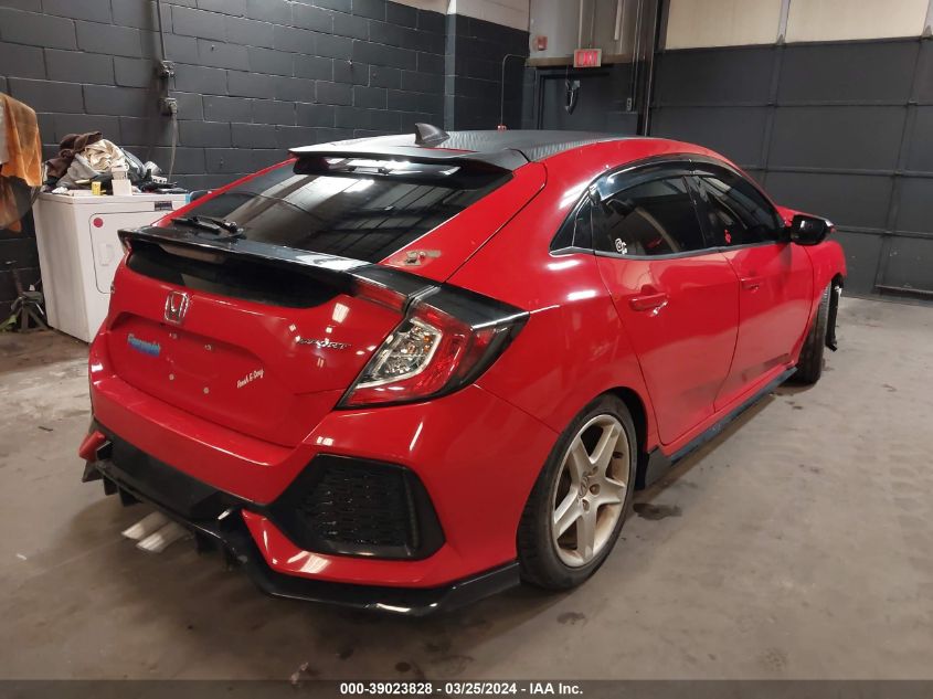 SHHFK7H40HU424178 2017 Honda Civic Sport