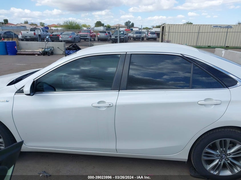 2016 TOYOTA CAMRY HYBRID HYBRID/LE/XLE/SE - 4T1BD1FK8GU190690