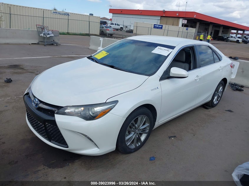 2016 TOYOTA CAMRY HYBRID HYBRID/LE/XLE/SE - 4T1BD1FK8GU190690