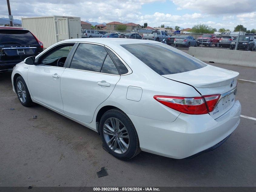 2016 TOYOTA CAMRY HYBRID HYBRID/LE/XLE/SE - 4T1BD1FK8GU190690