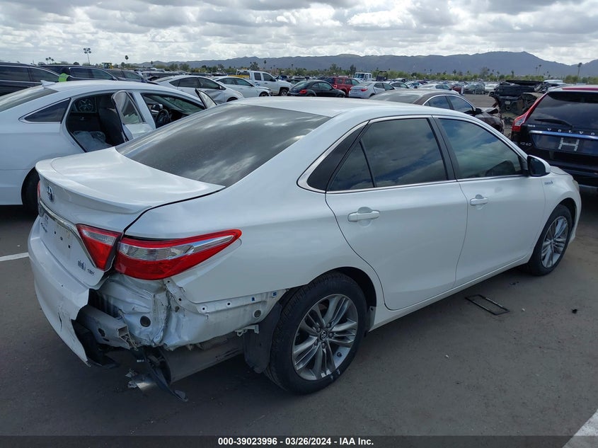 2016 TOYOTA CAMRY HYBRID HYBRID/LE/XLE/SE - 4T1BD1FK8GU190690