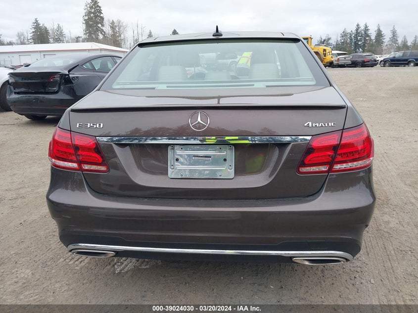 2015 MERCEDES-BENZ E 350 4MATIC - WDDHF8JB1FB115094