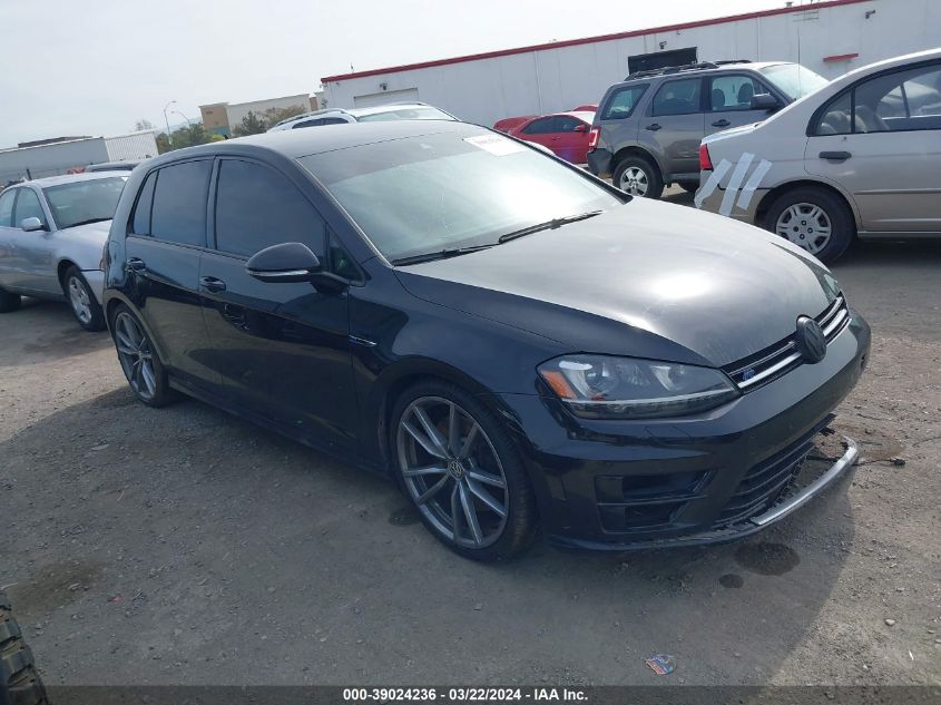 2017 Volkswagen Golf R VIN: WVWWF7AUXHW127057 Lot: 39024236