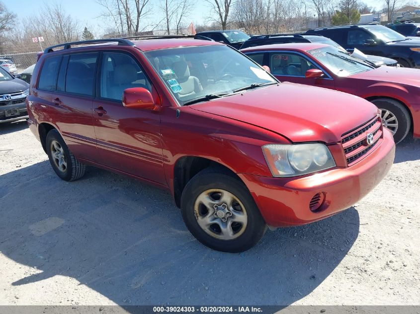 JTEGD21A220026975 2002 Toyota Highlander