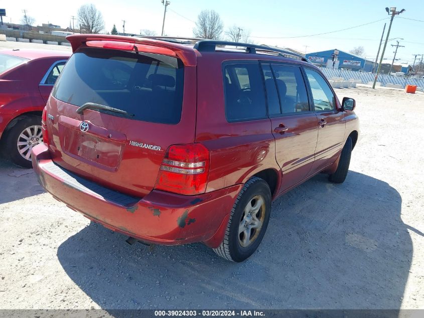 JTEGD21A220026975 2002 Toyota Highlander