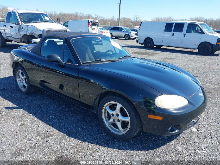 2002 Mazda Mx-5 Miata Ls VIN: JM1NB353720231663 Lot: 39024318